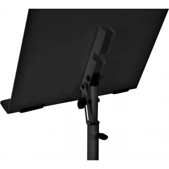 Dimavery OP-1 orkestmuziekstandaard, zwart, in hoogte verstelbaar 60-125 cm, staal