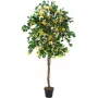 EUROPALMS Bougainvillea kunstplant, geel, 180 cm 82507081