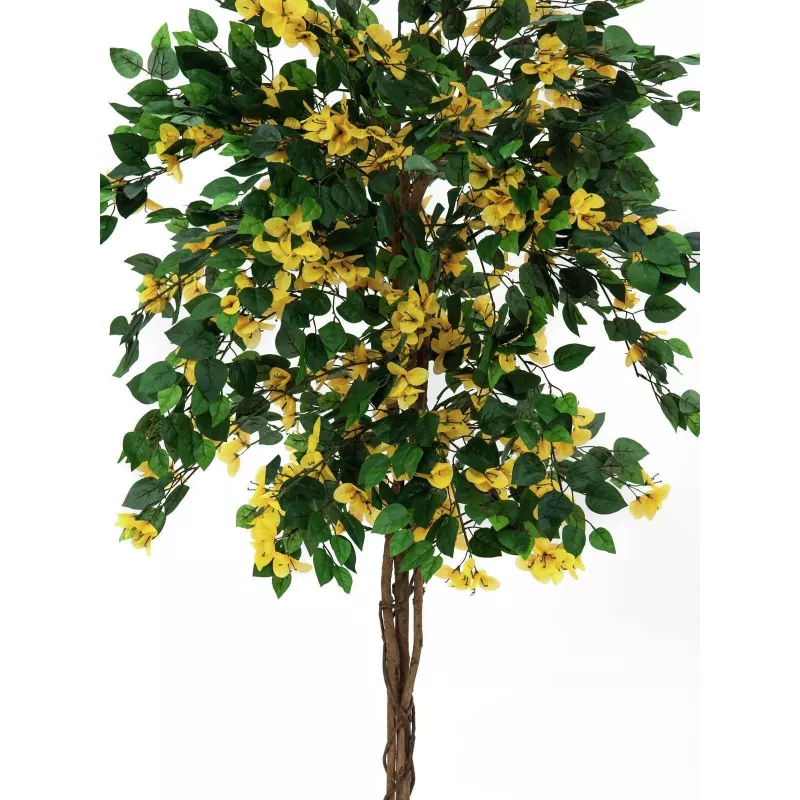 EUROPALMS Bougainvillea kunstplant, geel, 180 cm 82507081