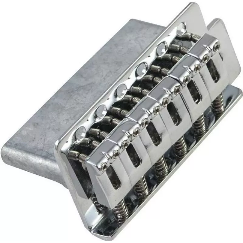 Dimavery brug voor ST-modellen chroom tremolo brug 26300244