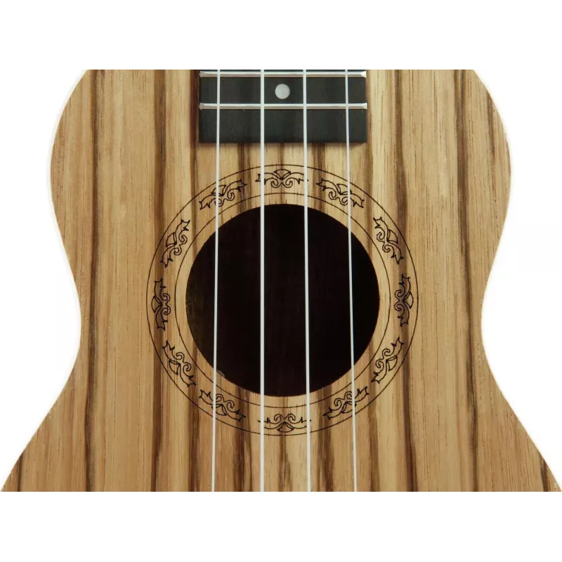 DIMAVERY UK-400 sopraan-ukulele zebrahout 26255831