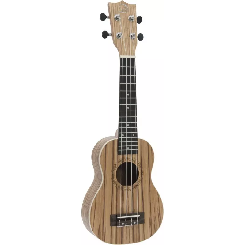 DIMAVERY UK-400 sopraan-ukulele zebrahout 26255831
