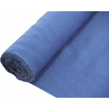 EUROPALMS decoratiestof, jute, blauw, 130cm (83312114)