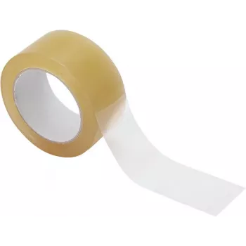 ZUBEHÖR dansvloer plakband PVC 50mm x 33m transparant (30005949)