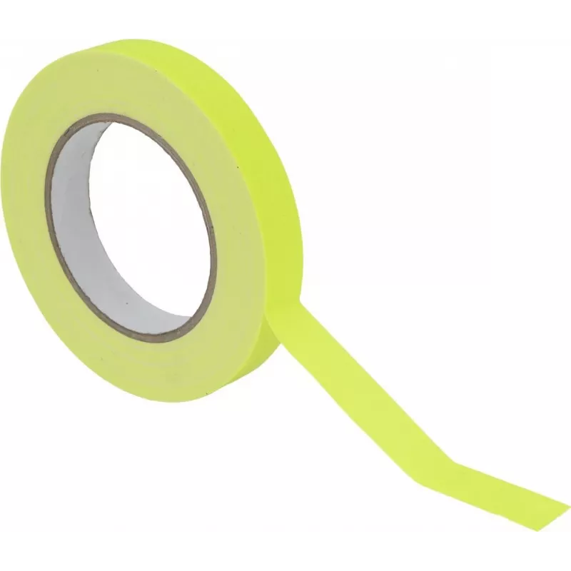 ACCESSORY Gaffa Tape 19mm x 25m neon geel UV-actief 30005481