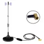 Midland Albrecht MAG31 DAB+ magneetvoetantenne met versterker, Band III, 3m kabel, SMB-aansluiting 62336