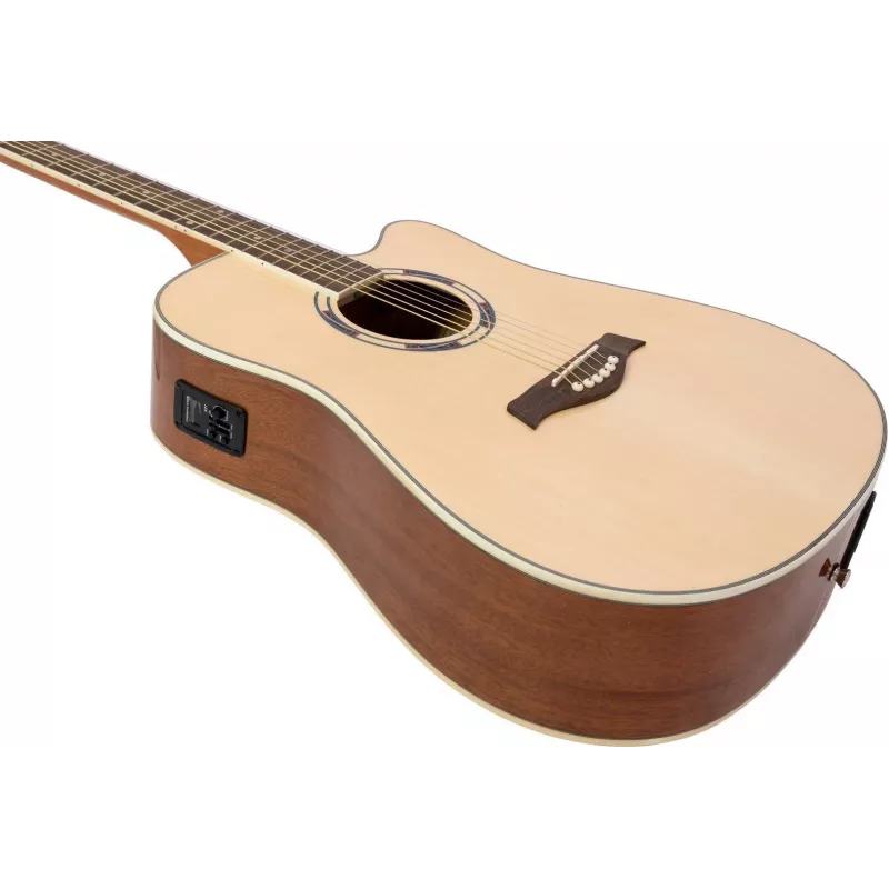 DIMAVERY JK-500 akoestische gitaar, cutaway, natural 26231388