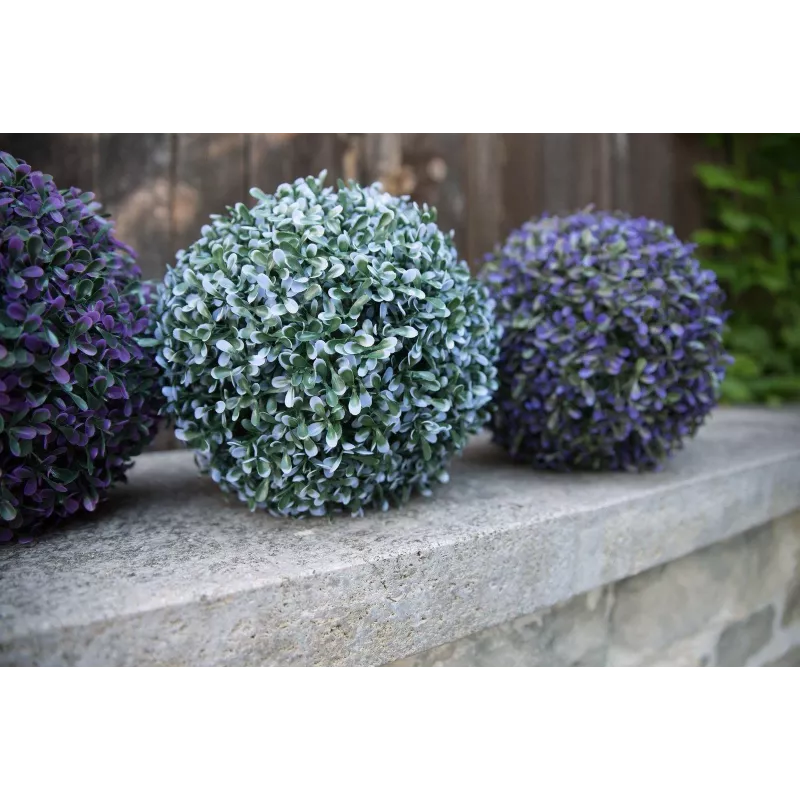 EUROPALMS kunstmatige grasbal, blauw, 22cm 82606975