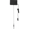 EUROPALMS drop motor tot 1,5 kg met sensoren en microfoon, zwart