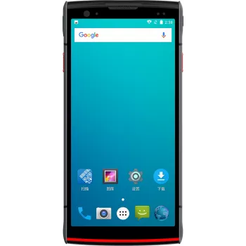 ALLNET Android mobiele terminal S50 4G POS-systeem met 2GB RAM 16GB ROM, 5,5 inch HD-display, geïntegreerde 58mm thermische printer, NFC, MSR, IC-kaartlezer, GPS, 2600mAh accu ALL_POS_BL001
