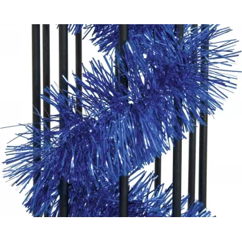 EUROPALMS metallic slinger, blauw, 12,5 x 270 cm 8350054D