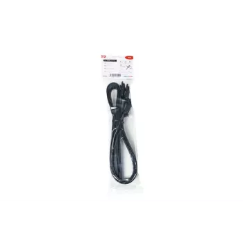HellermannTyton SOFTFIX XXL herbruikbare kabelbinder, TPU, zwart, 300mm x 12mm, 3-pack 115-28898