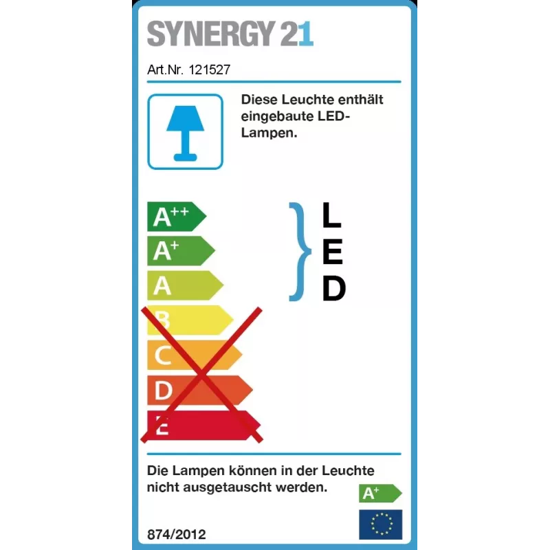 SYNERGY21 S21-LED-TOM01006 LED-buitenlamp 50W grijs neutraalwit