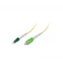 SYNERGY21 10m LC/APC naar SC single-mode OS2 glasvezel patchkabel, 9/125µm, G.657.A2, geel S215747