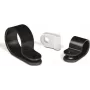 HellermannTyton H9P PA66HS BK 100 kabelbinderhouder, zwart, 4,2 mm gat, M4 schroef, warmtestabiel PA66, 100 stuks