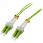 SYNERGY21 S215504 OM5 duplex LC-LC glasvezel-patchkabel 25m groen