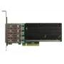 ALLNET PCIe 10G x8 quad SFP+ glasvezel-NIC server-adapter - ALL0141-4SFP+-10G (ALL0141v2-4SFP+-10G)