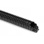 HellermannTyton 166-12013 HG-ELWS12-PA6-BK beschermingsslang, zwart, 10 mm binnendiameter, 50 m