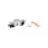 SYNERGY21 S216378V3 CAT8.1 RJ45 keystone-module, slim-line kort, GHMT-gecertificeerd, wit