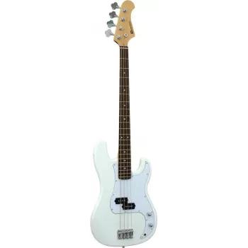 DIMAVERY PB-320 elektrische basgitaar, wit (26221130)