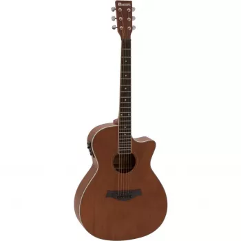 DIMAVERY AW-410 westerngitaar, sapele 26235092