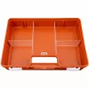 PETEX 43924035 DIN 13169 EHBO-koffer, oranje, 350 x 140 x 240 mm
