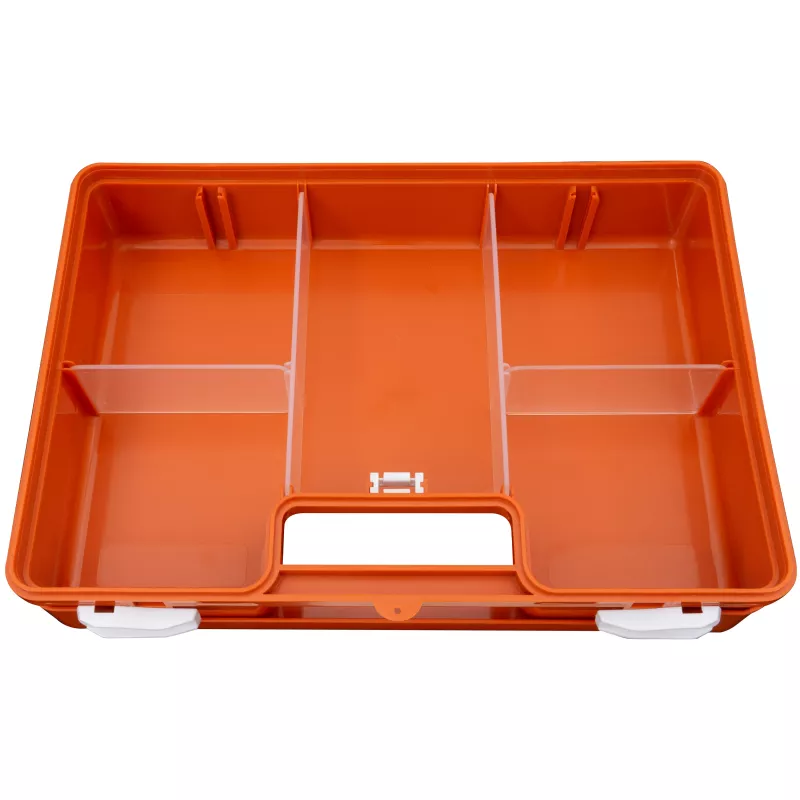 PETEX 43924035 DIN 13169 EHBO-koffer, oranje, 350 x 140 x 240 mm