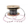 SYNERGY21 S217060V2 OM4 multimode glasvezel trunk-kabel, 4 vezels, LC/LC, 110m, op haspel