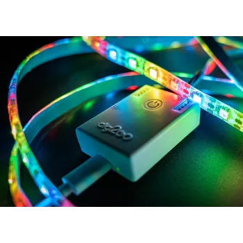 SYNERGY21 QuinLED dig2GO draagbare digitale LED-bundel met RGBW-strip, vermogenscontroller en voeding S21-LED-JT230011