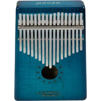 Dimavery KL-6 kalimba, 17 toetsen, C-majeur, blauw 26051620