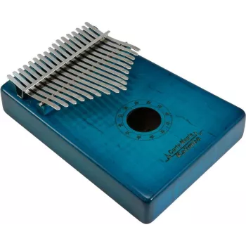 Dimavery KL-6 kalimba, 17 toetsen, C-majeur, blauw 26051620
