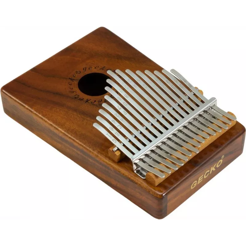 Dimavery KL-3 kalimba, 15 toetsen, G-majeur, naturel mahonie 26051615