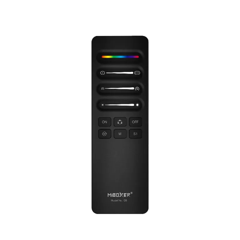 MIBOXER C6 pixel LED-afstandsbediening SPI 2,4GHz RGB/RGBW/RGB+CCT