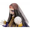 EUROPALMS Halloween geanimeerde waarzegster figuur, 50cm 83316113