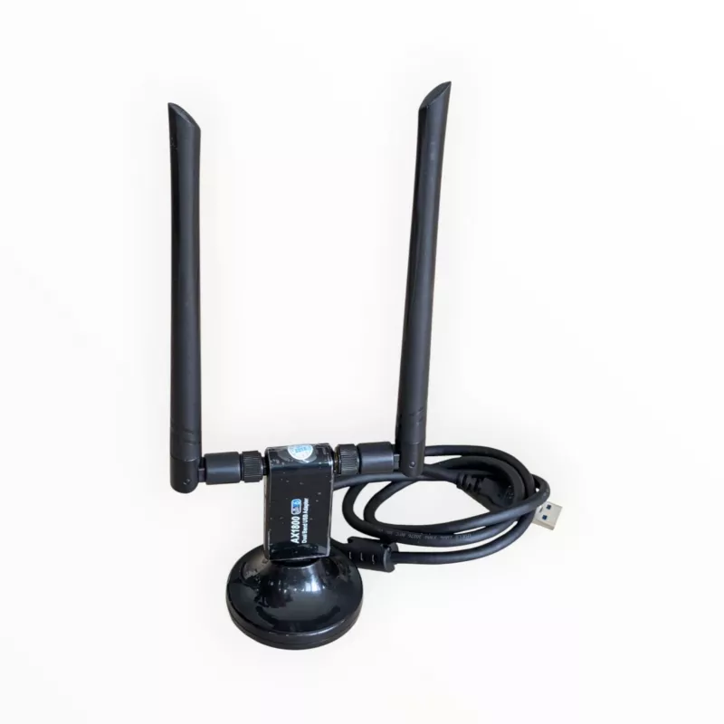 ALLNET Wireless AX 1800Mbit USB 3.0 WLAN-stick dongle ALL-WA1800AX-EXT met externe antennes