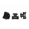HellermannTyton ACFM7W10PT5.3 kabelbinderhouder voor DIN-rail, slagvast PA66, zwart, 25 stuks 151-03246