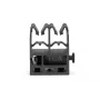 HellermannTyton QGDHC5.2-8.0M-PA66W-BK montagevoet-kabelbinder, zwart, 50 stuks 151-04088