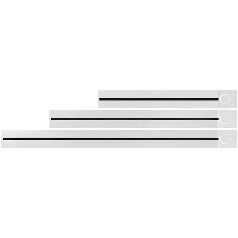 SYNERGY21 MODULRAIL 800mm stekkerdoos met schakelaar, wit (S21-MR009)