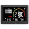 Technoline WL1028 CO2-monitor luchtkwaliteitsmonitor met alarm zwart