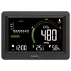 Technoline WL1028 CO2-monitor luchtkwaliteitsmonitor met alarm zwart