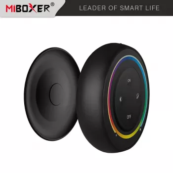 SYNERGY21 S2-g LED-afstandsbediening RGB+CCT voor MiLight/MiBoxer, 4 zones, 2,4GHz, grijs