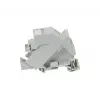 SYNERGY21 keystone-modulehouder DIN-rail slim ABS voor 1xTP module Slim Line (S215416V2)