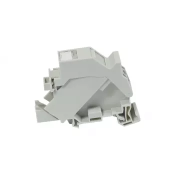 SYNERGY21 keystone-modulehouder DIN-rail slim ABS voor 1xTP module Slim Line (S215416V2)