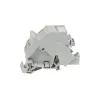 SYNERGY21 keystone-modulehouder DIN-rail slim ABS voor 1xTP module Slim Line (S215416V2)