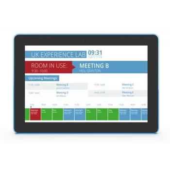 ALLNET MeetTwo-101B 10,1 inch vergaderruimte RGB LED-tablet RK3576 Android 16 NFC/RFID zwart