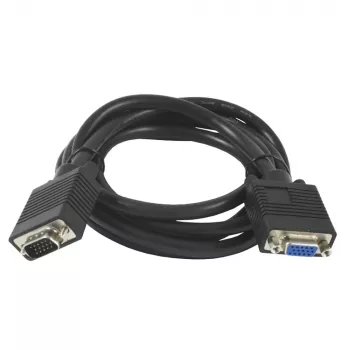 SYNERGY21 S215297 VGA-verlengkabel, 1,8 m, stekker naar bus, zwart