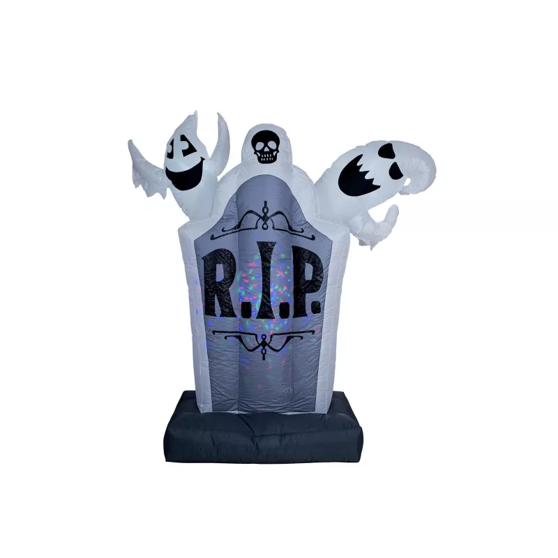 EUROPALMS Halloween opblaasbare grafsteen-decoratie, 183cm 83316156