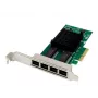 ALLNET PCIe 1G x4 quad-port server-adapter - koper RJ45 - Intel I350 (ALL0136v2-4-GB-TX/I350T4)