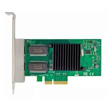 ALLNET PCIe 1G x4 quad-port server-adapter - koper RJ45 - Intel I350 (ALL0136v2-4-GB-TX/I350T4)