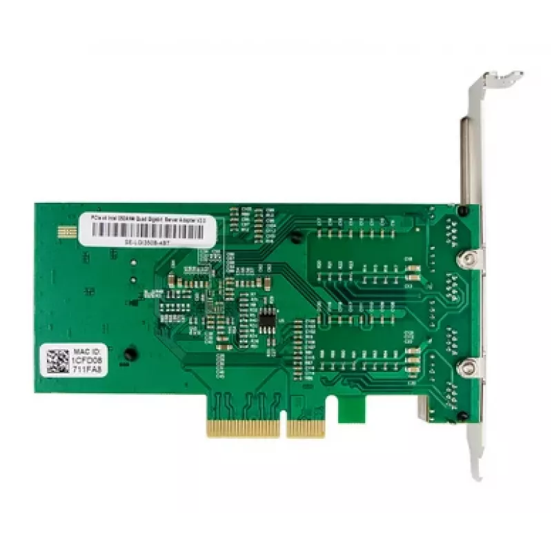 ALLNET PCIe 1G x4 quad-port server-adapter - koper RJ45 - Intel I350 (ALL0136v2-4-GB-TX/I350T4)